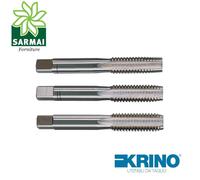 KRINO Serie 3 Maschi SINISTRI passo grosso maschio mano filettatura ISO metrica