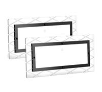 Kriogor 2Pcs Plafoniera LED 12V Camper con Interruttore, 13W 1800LM Luci Camper Interno 12 V, 3000-4500-6000K Plafoniera LED 12V per Camper, 111 LEDs Plafoniera Interna 12V per Rimorchio, Auto, Barca