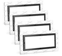 Kriogor 4Pcs Plafoniera LED 12V Camper con Interruttore, 13W 1800LM Luci Interno, 3000-4500-6000K per Camper, 111 LEDs Plafoniera per Rimorchio, Auto, Barca