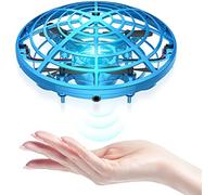 Kriogor Mini Drone per Bambini e Adulti con Controllo Manuale e Rotazione a 360°, Mini Aereo, Giocattolo a LED, Giocattolo Volante, Regalo per Bambini e Bambine