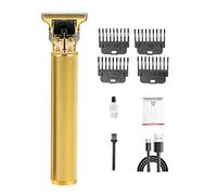 Kripyery 1 set tagliacapelli elettrico ad alta efficienza senza capelli bloccati pratico rasoio professionale USB ricaricabile F