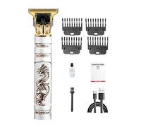 Kripyery 1 set tagliacapelli elettrico ad alta efficienza senza capelli bloccati pratico rasoio professionale USB ricaricabile C