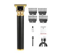 Kripyery 1 set tagliacapelli elettrico ad alta efficienza senza capelli bloccati pratico rasoio professionale USB ricaricabile R