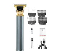 Kripyery 1 set tagliacapelli elettrico ad alta efficienza senza capelli bloccati pratico rasoio professionale USB ricaricabile P