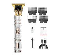 Kripyery 1 set tagliacapelli elettrico ad alta efficienza senza capelli bloccati pratico rasoio professionale USB ricaricabile D