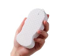 Kripyery Baby Shower Brush Bathing Body Scrubber Spazzola per la pulizia della doccia Strumento leggero Bianco