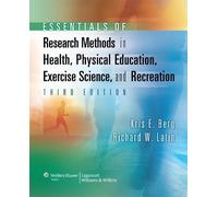 Kris E. Berg Ri Essentials of Research Methods in Health, Phy (Copertina rigida)