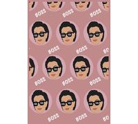 Kris Jenner Boss Pattern Journal: Diary Notebook for Students School Stuff College Book (55 sheets) 110 pages