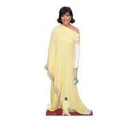 Kris Jenner Crema Abito Lifesize And Free Mini Cartone Ritaglio / IN Piedi