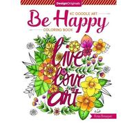 Krisa Bousquet KC Doodle Art Be Happy Coloring Book (Tascabile) KC Doodle Art