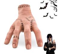 KRISFD Addams Hand Mano di mercoledì Addams Mano Famiglia Addams Mano in Lattice Halloween per Decorazioni Festival Cosplay, Halloween, Carnevale, Natale