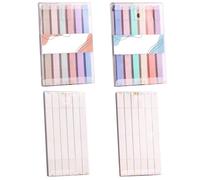 KRISFD Dual Tips Evidenziatori Aesthetic 24 pezzi Pastel Bible Highlighters Highlighter Pen Pennarelli Pastello Assortiti Colori No Bleed Dry Fast Highlighter Pennarelli per Journal Bibbia Note Scuola