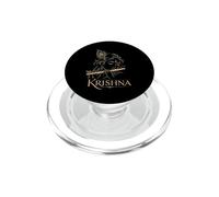 Krishna Dio indù Flauto piuma di pavone regalo devozionale PopSockets PopGrip per MagSafe