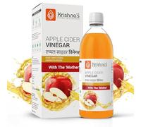 Krishna's Apple Cider Vinegar 1000 ml | Raw, Unfiltered, Unpasteurized | with the Mother