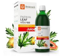 Krishna's Herbal & Ayurveda Succo di foglie di papaya - 500 ml (confezione da 1)