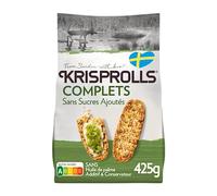 KRISPROLLS - Panini svedesi completi - senza zuccheri aggiunti - senza olio di palma - senza additivi o conservanti - 425 g