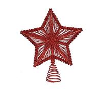 Krist+ Stella di Natale Rosso Acciaio Plastica S3612163 - EAN: 8430852906403