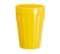 Kristallon CB775 policarbonato tumbler, 260 ml, 9 ml, colore: Giallo (confezione da 12)