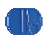 Kristallon dl129 alimentare scomparto Vassoi, colore: blu (Confezione da 10)