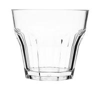 Kristallon DY793 - Bicchiere in policarbonato Orleans Juice, 200 ml, 77 mm x 66 mm, trasparente, confezione da 12