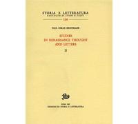 Kristeller,Paul Oskar. - Studies in Renaissance thought and Letters. Vol.II.