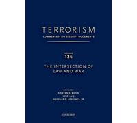 Kristen Boon Doug TERRORISM: COMMENTARY ON SECURITY DOCUMENT (Copertina rigida)