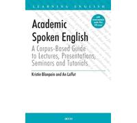 Kristin Blanpain An Laffut Academic Spoken English (Tascabile)