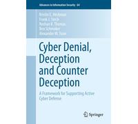Kristin E. Heckman Frank J. Stech Ros Cyber Denial, Deceptio (Copertina rigida)