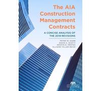 Kristin Elizabeth Protas Allison Ta The AIA Construction Management (Tascabile)