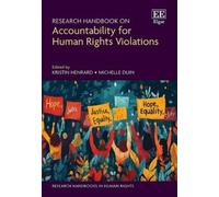 Kristin Henrard Research Handbook on Accountability for Human (Copertina rigida)