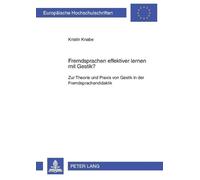Kristin Knabe Fremdsprachen effektiver lernen mit Gestik? (Tascabile)
