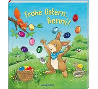 Kristin Lückel Frohe Ostern, Benni: Funkel-Bilderbuch mit Glitzers (Tascabile)