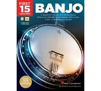 Kristin Scott Benson First 15 Lessons - Banjo (Mixed Media Product)
