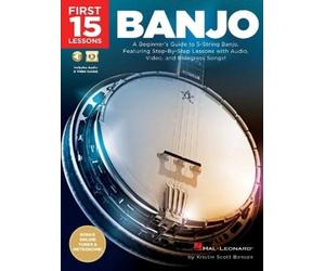Kristin Scott Benson First 15 Lessons - Banjo (Mixed Media Product)