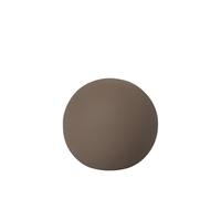 Kristina Dam Studio Globe Sculpture Medium Dark Brown Engobe
