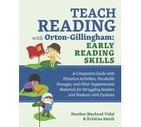 Kristina Smith Teach Reading with Orton-Gillingham: Early Reading Sk (Tascabile)