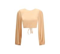 Kristina Ti Orange Silk Blouse - IT40 | M