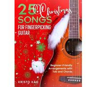 Kristo Käo 25 Christmas Songs for Fingerpicking Guitar (Tascabile)