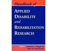 Kristofer J. Ha Handbook of Applied Disability and Rehabilita (Copertina rigida)