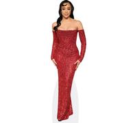 Kristy Sarah Scott (Red Dress) a grandezza naturale