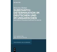 Krisztina Molná Substantivdetermination im Deutschen und im U (Copertina rigida)