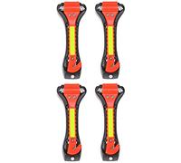 Kriture Escape Tool 4 Pack for Car, Auto Emergency Safety Hammer with Car Window Glass Breaker And Seat Belt Cutter