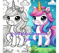 Kritzel Kratzel Ausmalbuch Einhorn: perfektes Geschenk für kleine Mädchen
