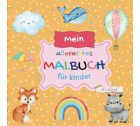Kritzelbuch ab 1 Jahr: Liebevoll gestaltetes Malbuch für Kleinkinder | Erster Malspaß mit großen, einfachen Motiven | Fördert Kreativität und Feinmotorik
