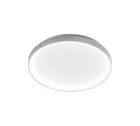 KRIZIA P/M PLAFONIERA LED 3000K 3300LM 38W DIMMERABILE D.48CM IN ALLUMINIO BIANCO