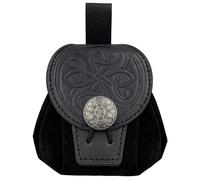 KRJGOERG Borsa per dadi in pelle PU con vassoio carino con coulisse per DND Dungeons & Dragons RPG portamonete idea regalo, A2, 1.0*1.0*1.0