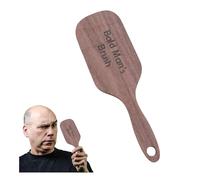 KRJGOERG Divertente pettine da uomo calvo, regalo con pettini scherzo, scherzo per la festa del papà e regalo per feste in collina per perdita di capelli, regalo per uomini di compleanno