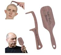 KRJGOERG Divertente pettine da uomo calvo, regalo con pettini scherzo, scherzo per la festa del papà e regalo per feste in collina per perdita di capelli, regalo per uomini di compleanno