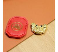 KRJGOERG Fengshui - Portafoglio, a forma di granchio, portafortuna, ornamento decorativo con ricchezza quotidiana per una maggiore durata e stabilità finanziaria