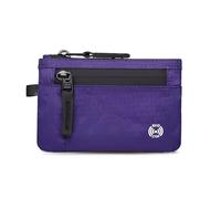 KRJGOERG Porta carte di credito RFID Portafoglio corto da uomo con cerniera portamonete X-pac Mini portafoglio da viaggio borsa tattica da uomo portamonete, A8., 1.0*1.0*1.0